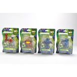 Bandai Cartoon Network Ben 10 Alien Force Carded Figures comprising Big Chill, Big Chill Cloaked,