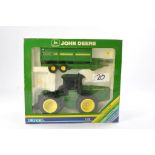 Ertl 1/32 Farm issue comprising Battery Operated John Deere 8960 Tractor and Trailer Set. Untested