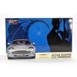 James Bond 007 Kyosho Danbury Mint 1/12 Aston Martin V12 Vanquish from Die Another Day. Excellent