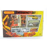 Matchbox Superfast No. G7 Emergency gift set containing four vehicles as shown. Generally