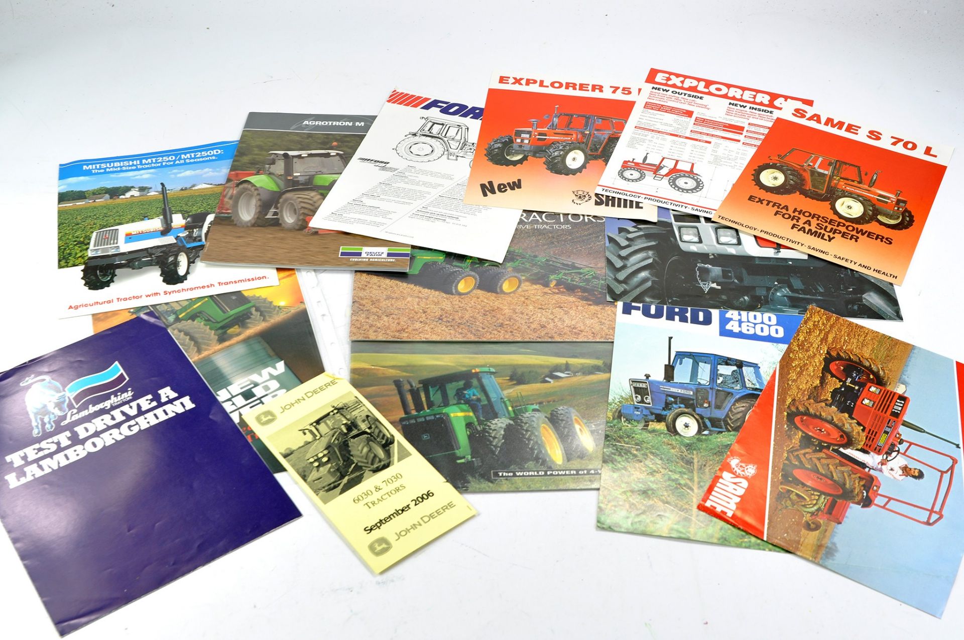 Tractor and Machinery Literature comprising sales brochures and leaflets from John Deere including - Image 2 of 3
