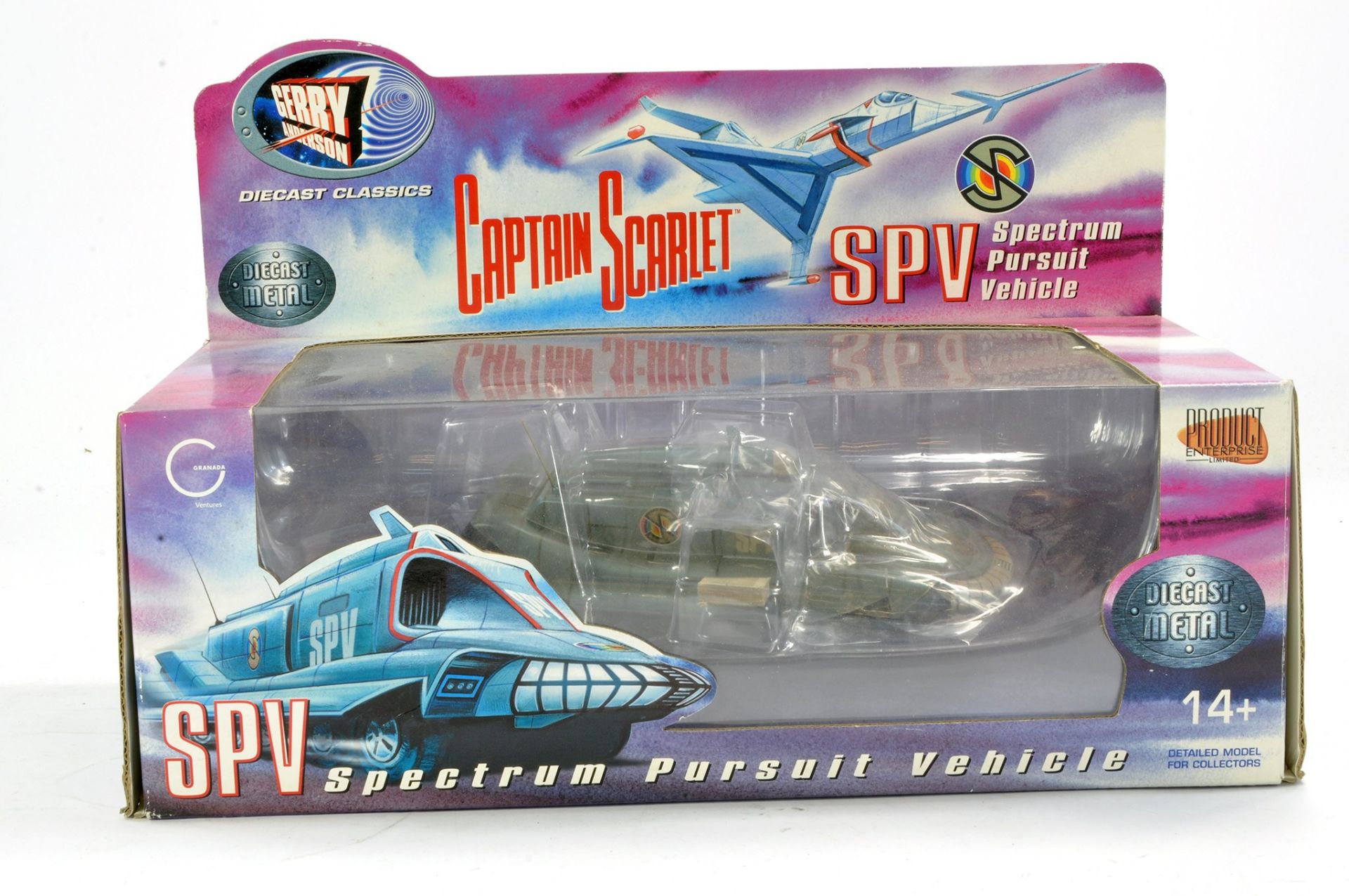 Product Enterprise Gerry Anderson's Captain Scarlet SPV. Excellent and looks to be unopened, box a