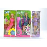 Fashion Dolls comprising Bead Party Barbie, Chair Flair Barbie and Sit in Style Barbie . Excellent