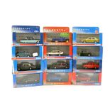 Twelve Boxed Corgi - Vanguards 1/43 diecast Classic Car issues, various as shown. Look to be