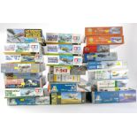 Plastic Model Kits comprising Twenty Three Mostly Aircraft and other military vehicles, from various