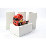 Conrad 1/32 diecast truck issues comprising 4 x MAN F2000 Road Star Edition. Complete and excellent,