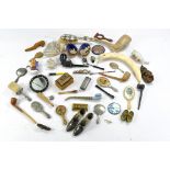 A further interesting group of vintage smoking pipes of various themes and materials, ceramic,