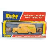 Dinky No. 417 Motorway Services Ford Transit Van. Complete Set. Excellent in very good, unpunched