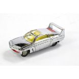 Dinky No. 108 Joe 90 Sam's Car. Chrome plated finish with red engine cover. Generally excellent, a