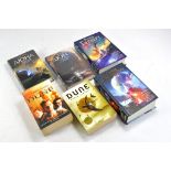 Frank Herbert - Dune - Books comprising Russian Hardbacks plus German and Spanish issue softbacks.