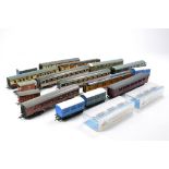 Model Railway group comprising various coaches from mostly Hornby, in various liveries. Includes