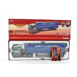 Corgi Diecast Model Truck issue comprising No. CC15204 MAN TGX Curtainside in the livery of