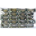 Easy Model group of 1/72 Twenty Boxed Military Tanks and related vehicles from the Ground Armor