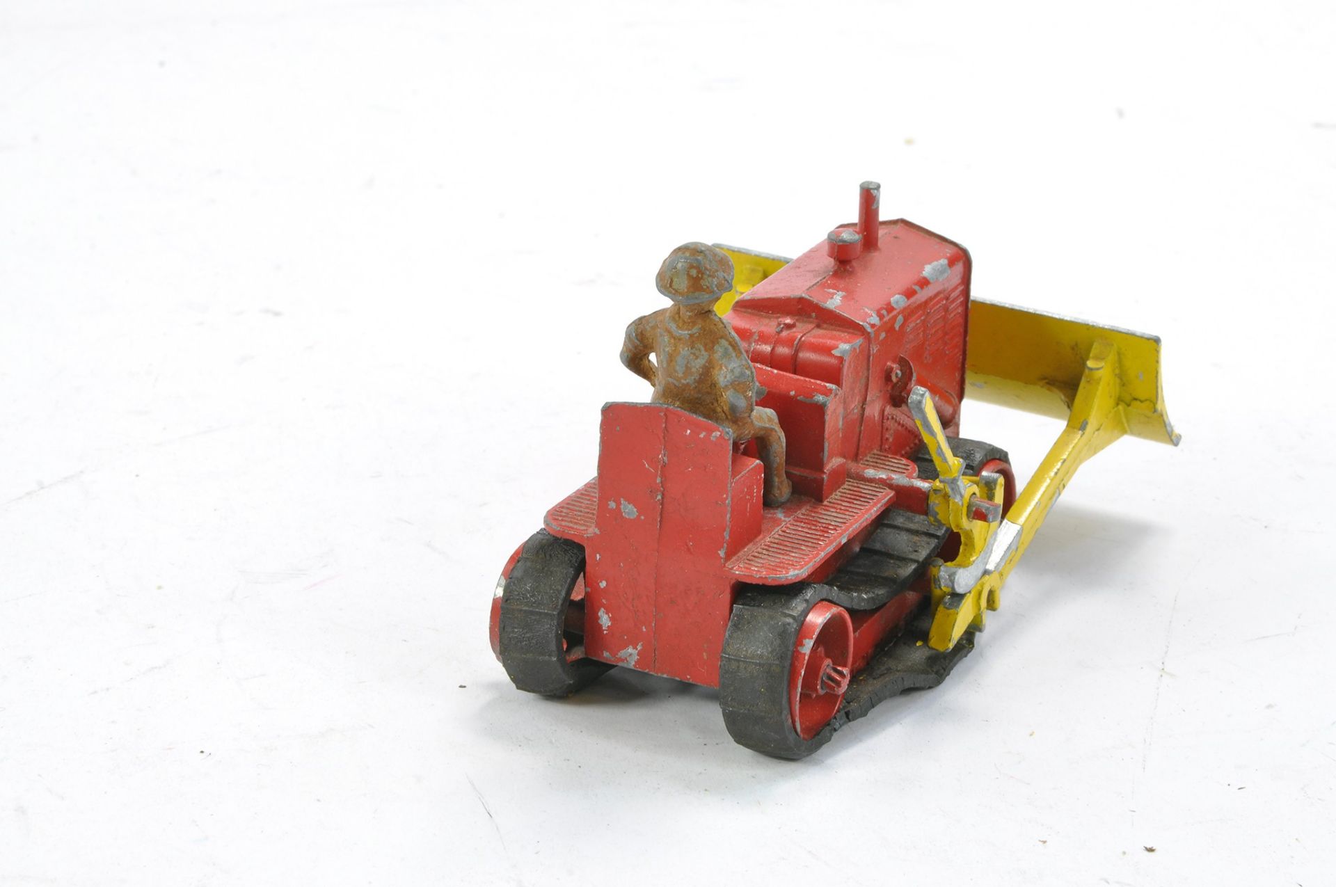 Salco Vintage and Extremely hard to find Bulldozer. Non Clockwork issue is red and yellow with - Image 3 of 3