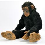 Deans Large (approx. 60cm) True to Life Chimpanzee with rubber face, complete hands and feet,