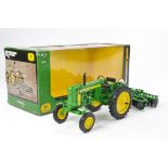 Ertl 1/16 Farm Issue comprising John Deere 420 Tractor with KBL Disc. Precision Key Series No. 4.