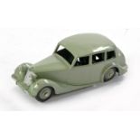 Dinky No. 40b Triumph Saloon. Grey body and hubs. Very good to excellent, a few minor marks.