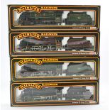 Mainline Model Railway comprising four locomotives to include No. 37062 4-6-0 Jubilee Class 6P BR