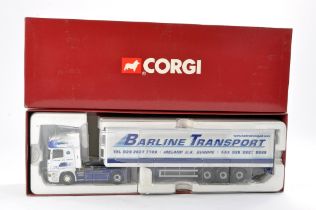 Corgi Diecast Model Truck issue comprising No. CC13720 Scania Fridge Trailer in the livery of