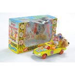 Corgi No. 807 Dougal's Magic Roundabout Car. With unused sticker sheet, car generally excellent,