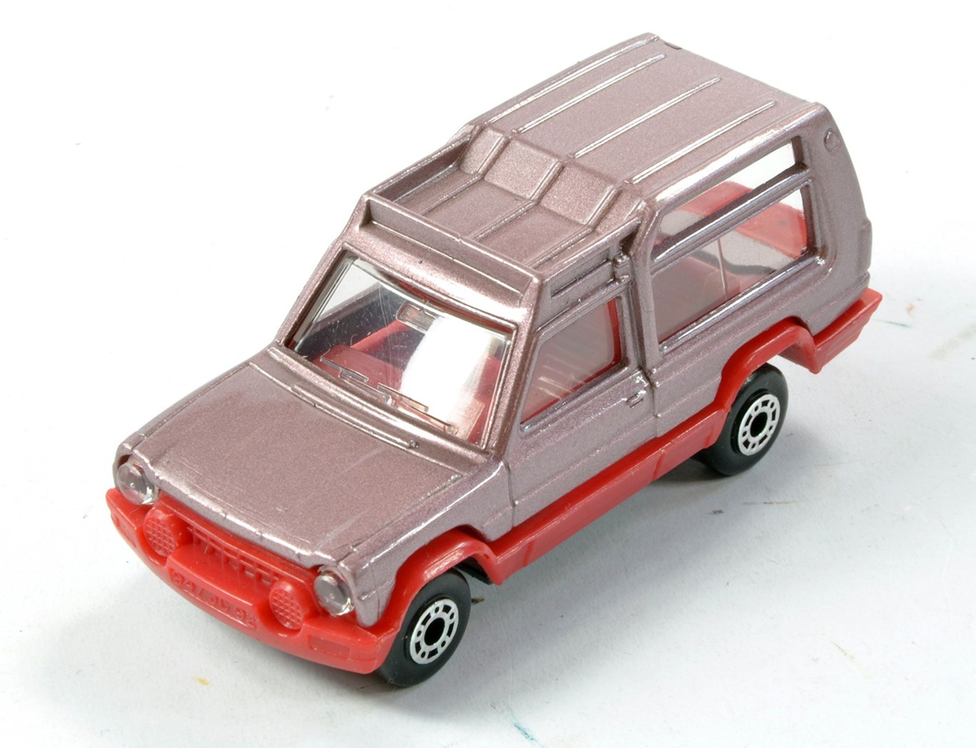 Matchbox Superfast No. 37e Matra Rancho. Made in Bulgaria. Mauve and Red with Gun Metal painted