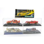 Slot Car Scalextric 1/32 issues comprising C2474 Opel V8 Coupe Team Phoenix, Subaru Impreza WRC,