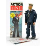 Action Man comprising Vintage Doll dressed in 40th Anniversary Reissue Outfit plus reissue box.