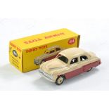 Dinky No. 164 Vauxhall Cresta Saloon. Two-tone cream, maroon with silver trim. Generally very good