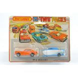 Matchbox Superfast Twin Pack comprising No. TP-5 Weekender Set comprising 54b Ford Capri and