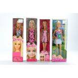 Fashion Dolls comprising Barbie trio of unthemed dolls plus Tennis player. Excellent and unopened.