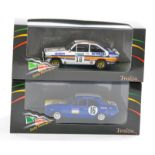 Trofeu 1/43 scale duo of Ford Escort MK1 and MK2 issues, both limited to 150 pcs only. Not removed