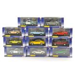 Eleven Boxed Corgi - Vanguards 1/43 diecast Classic Car issues, various as shown including MGB,