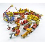 Assorted diecast to include several crane related issues including Matchbox, Siku, Corgi etc. Mostly