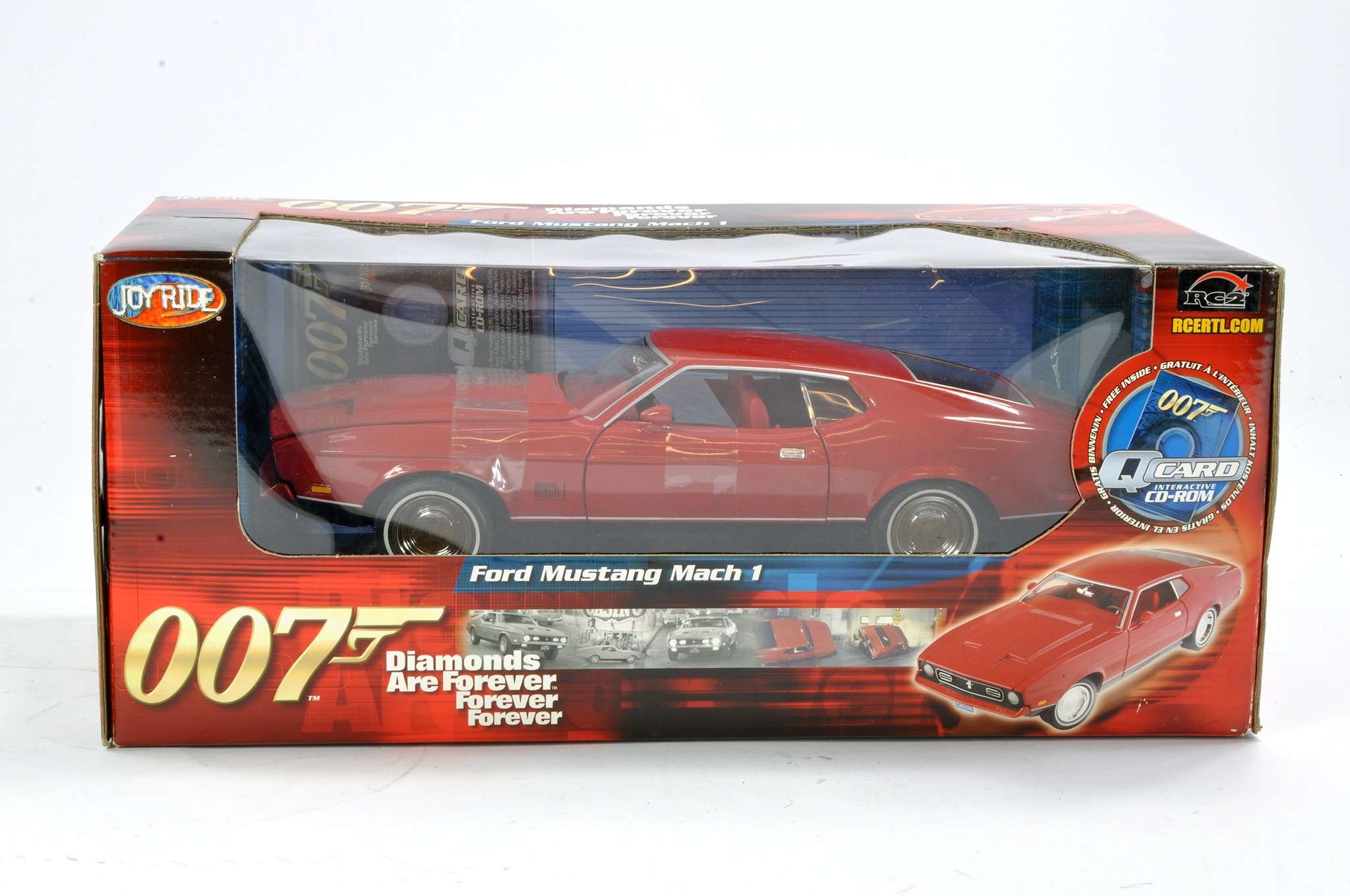 James Bond 007 Joyride Diamonds are Forever Ford Mustang MK1. Excellent, looks to be unopened.