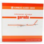 Model Aircraft comprising 1/200 JC Wings Airbus A330-300 Indonesia Airlines. Excellent, no sign of