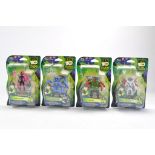 Bandai Cartoon Network Ben 10 Alien Force Carded Figures comprising Highbreed, Spidermonkey and Gwen