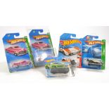 A group of Hot Wheels Carded Treasure Hunt issues including one special edition. Excellent on