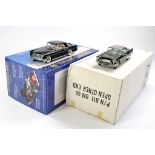 Franklin Mint / Danbury Mint 1/24 High Detail Vintage Classic Cars comprising 1955 Continental MKII,