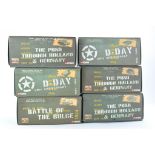 Corgi Diecast Military 1/50 issues comprising Six Tanks from D-Day, Battle of Bulge and The Push.