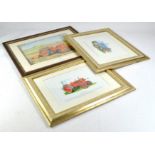 Trio of framed Tractor Prints comprising Nuffield and Fordson.