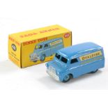 Dinky No. 481 Bedford Ovaltine Delivery Van. Mid-blue including ridged hubs. Generally excellent,