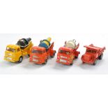 Assorted Diecast comprising Dinky Chieftain plus Joal similar issues and Dump Truck. Very good to