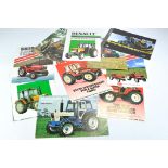 Tractor and Machinery Literature comprising sales brochures and leaflets from Same, New Holland ,