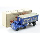 Wells Brimtoy Pocketoy No. 520 Lyons Tea Lorry. Plastic Tractor unit with tin articulating back, inc