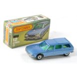 Matchbox Superfast No. 12d Citroen CX Estate. Metallic blue body, harder to find blue windows,