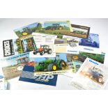 Tractor and Machinery Literature comprising sales brochures and leaflets from Challenger, Fendt,