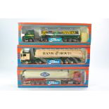 Tekno 1/50 Model Truck issues comprising 1) Volvo Tanker in the livery of NWM, 2) DAF Tanker in