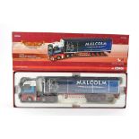 Corgi Diecast Model Truck issue comprising No. CC15209 MAN TGX Moving Floor Trailer in livery of