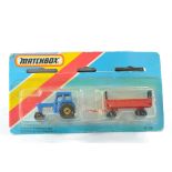 Matchbox Superfast twin pack, made in Macau, comprising No. TP-108 Tractor and Trailer. Excellent on