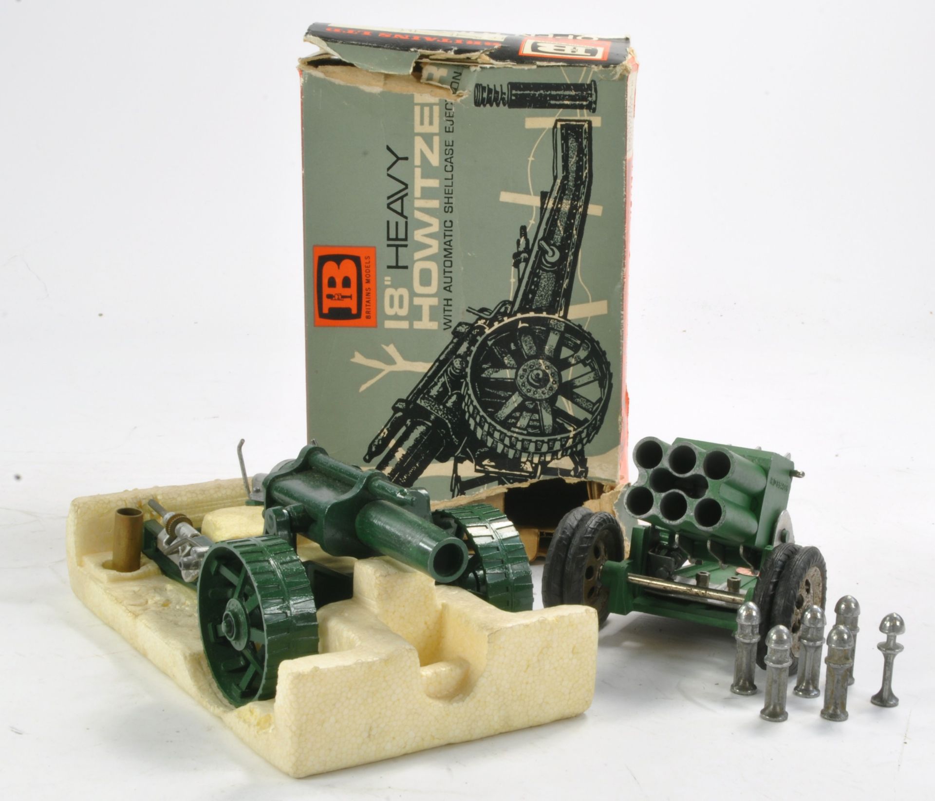 Britains and Astra Howitzer / Field Guns. Both look to be complete and generally very good to